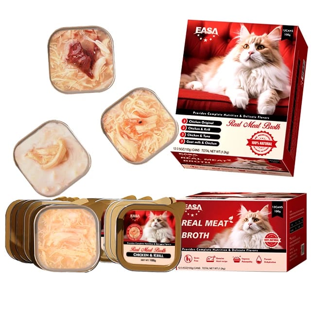 EASA Real Grain Free Meat Broth Can for cat