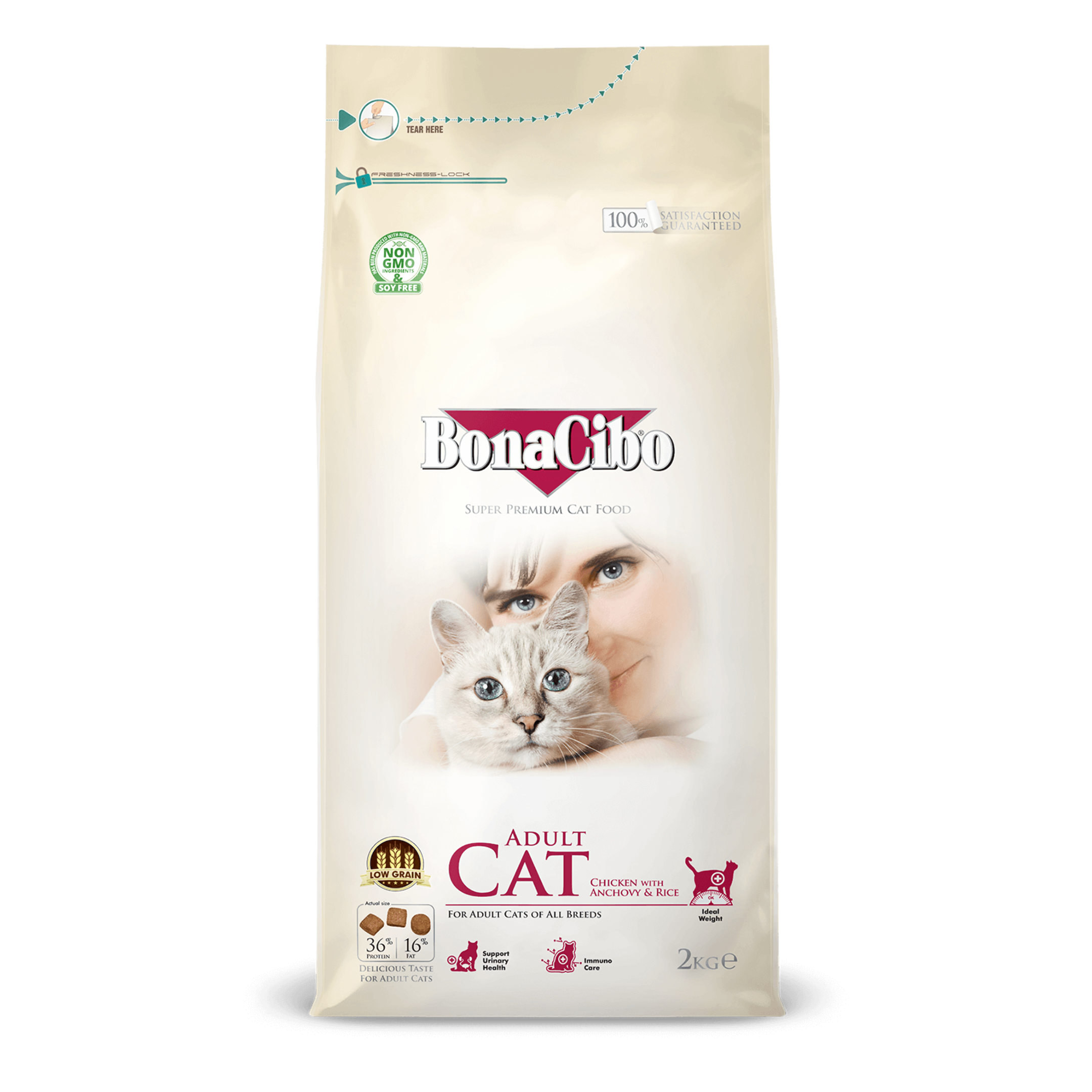 Bonacibo Adult Cat Food - 2KG