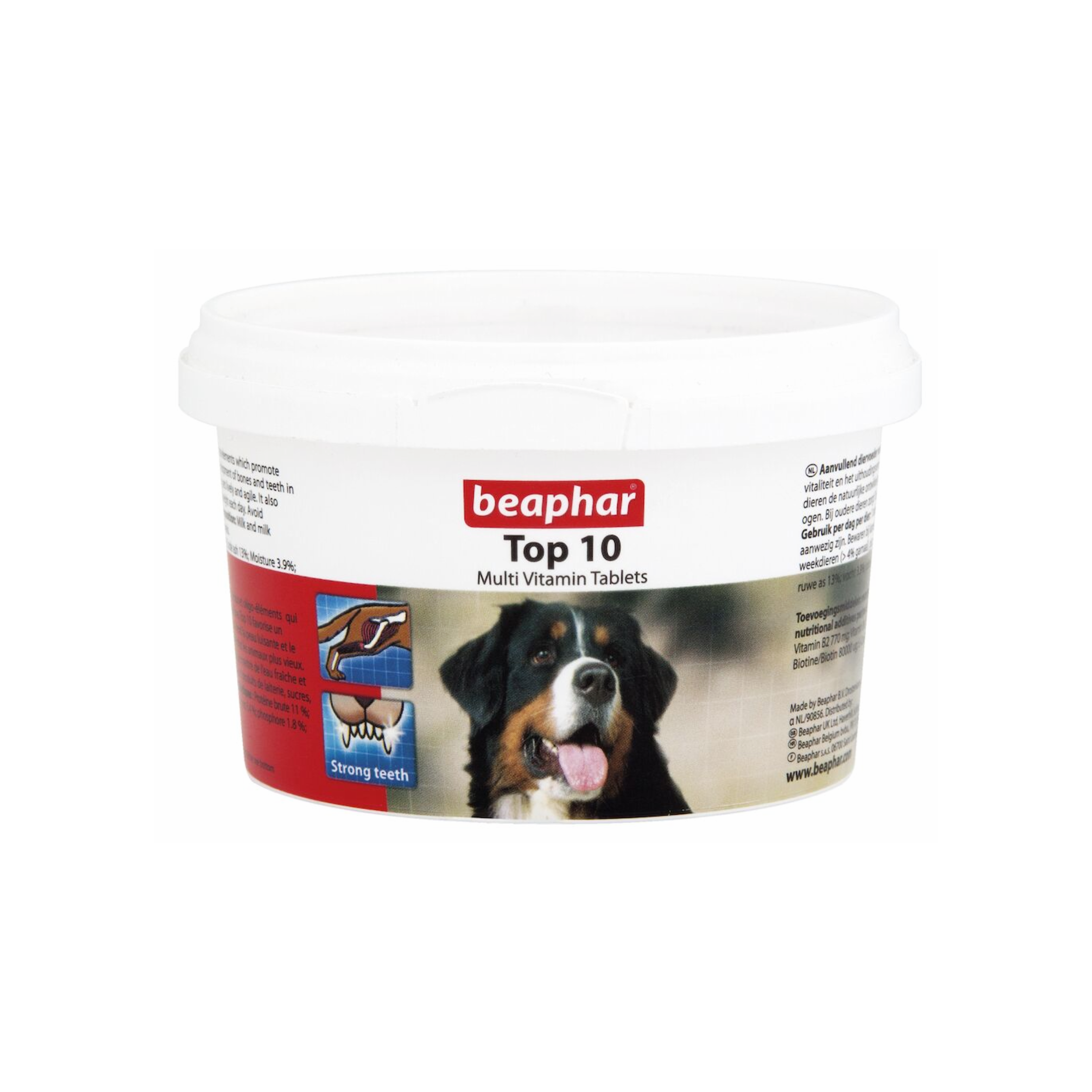 Beaphar Top 10 Multivitamin Tablets for Dogs 180 Tablets