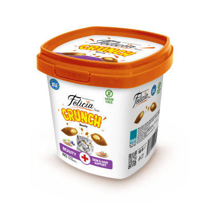 Felicia Beauty Cat Crunch Treats with Chicken and Salmon 100g