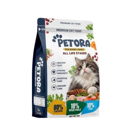 PETORA Premium Ocean Fish and Poultry Cat Food for Kittens and Mother Cats
